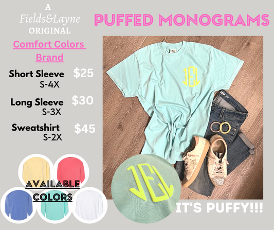 Puffed Monogram